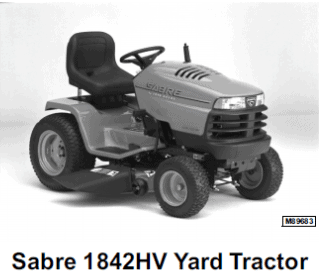 John Deere Sabre Tractors 1948GVHV, 2148HV, 2354HV, 2554HV Service Manual