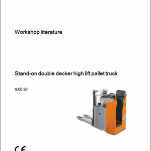 Still SXD-20 and SXH-20 Pallet Truck Workshop Circuit Repair Manual