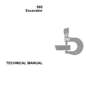 John Deere 595 Excavator Service Manual TM-1375