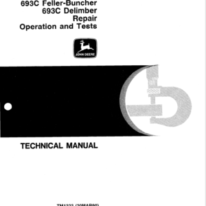 John Deere 690C, 693C Excavator Service Manual