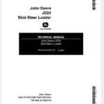 John Deere 24 Skid-Steer Loader Service Manual TM-1042