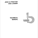 John Deere 301A Tractor and Loader Service Manual TM-1088
