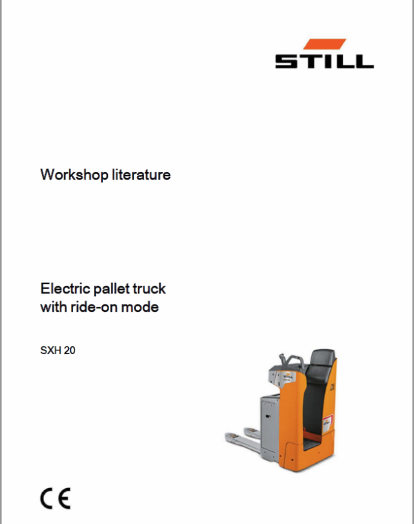 Still SXD-20 and SXH-20 Pallet Truck Workshop Circuit Repair Manual