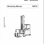 Still GX13 Order Picking Stacker Trucks Workshop Repair Manual