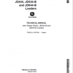 John Deere 444 Loader Repair Technical Manual (TM1162 and TM3202) - Image 2