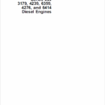 John Deere 300 Series 3179, 4239, 6359, 4276, 6414 OEM Engines Manual