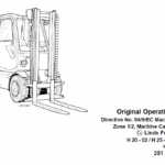 Linde Type 351 LPG Forklift Truck: H20, H25, H30, H35  Service Training Manual