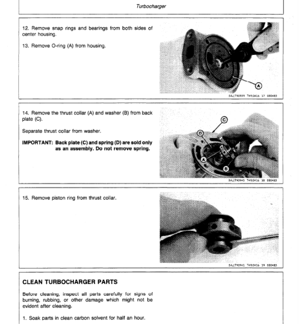 John Deere 550A, 555A Crawler Bulldozer Loader Service Manual