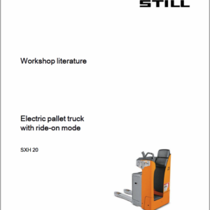 Still SXD-20 and SXH-20 Pallet Truck Workshop Circuit Repair Manual