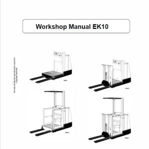 Still EK10, EK11, EK12 Order Picker Workshop Repair Manual