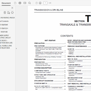 Nissan Duke F15 2011-2017 Repair Manual