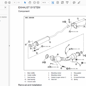 Nissan Tida C11 2006-2012 Repair Manual