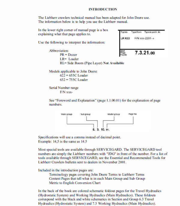 Liebherr Crawler Dozers Series 2 Service Manual TM-1945 & TM-1946