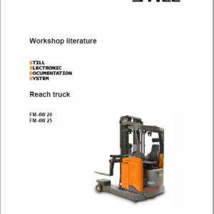 Still FM-4W 20 and FM-4W 25 Reach Truck Workshop Repair Manual