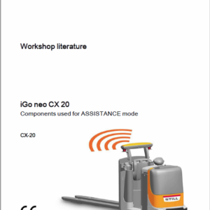 Still iGo neo CX20 Workshop Schematics Repair Manual