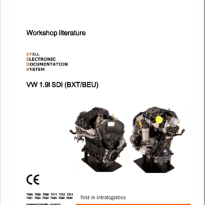 Still Engine VW 1.9 SDI (BXT,BEU) Workshop Repair Manual