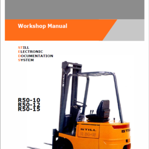 Still Electric Fork Truck R50: R50-10, R50-12, R50-15 Repair Circuit Workshop Manual