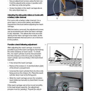 Still FM-X-10 – FM-X-25 all Model Reach Truck Workshop Repair Manual