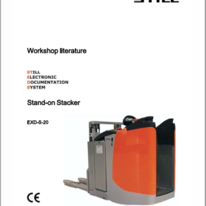 Still EXD-18, EXD-20, EXD-S-20 Double Pallet Stacker Workshop Repair Manual