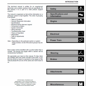 John Deere GX70, GX75, GX85, SX85, GX95, SRX75, SRX95 Mowers Service Manual