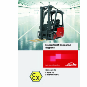 Linde Series 386 Electric Forklift Truck: E12, E14, E15, E16, E18, E20 Workshop Manual