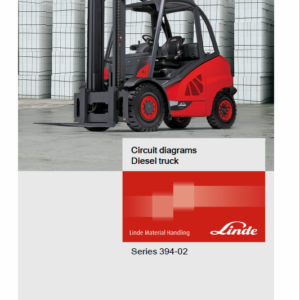 Linde 394 Forklift Truck H-Series: H40, H45, H50 Service Training (Workshop) Manual