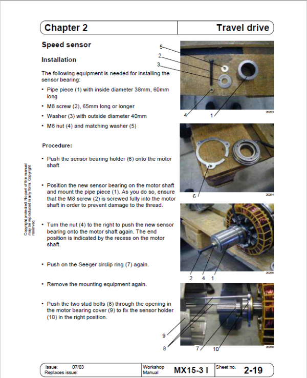 Still MX15-3 Order Picker Workshop Repair Manual