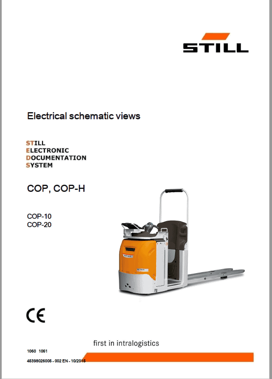 Still COP-20, COP-H10, COP-LH10, CS20, CS10M, CS16S, CS30Z, EGU-S, EGU, EGV Repair Manual