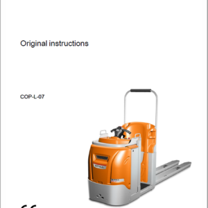 Still COP-20, COP-H10, COP-LH10, CS20, CS10M, CS16S, CS30Z, EGU-S, EGU, EGV Repair Manual