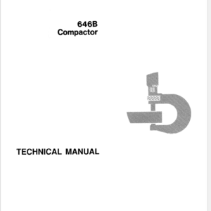 John Deere 646B Compactor Service Manual TM-1116