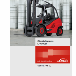 Linde 394 Forklift Truck H-Series: H40, H45, H50 Service Training (Workshop) Manual