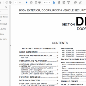 Nissan Tida C11 2006-2012 Repair Manual