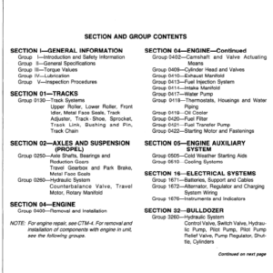 John Deere 70 Excavator Service Manual TM-1376