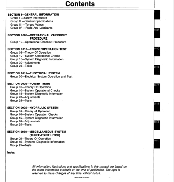 John Deere 210C, 310C, 315C Backhoe Loader Service Manual