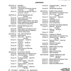 John Deere 60 Skid-Steer Loader Service Manual TM-1185