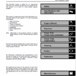John Deere 240, 250 Skid-Steer Loader Service Manual TM-1747