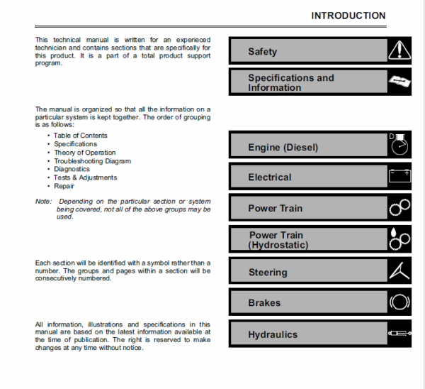 John Deere 3375 Skid-Steer Loader Service Manual TM-1565