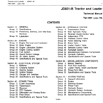John Deere 401B Tractor and Loader Service Manual TM-1091