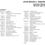 John Deere 760A Scraper Service Manual TM-1018