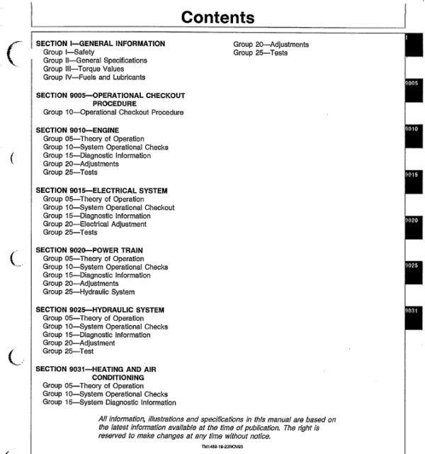 John Deere 762B, 862B Scraper Service Manual TM-1489 & TM-1490