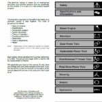 John Deere 4500, 4600 and 4700 Tractor Service Manual