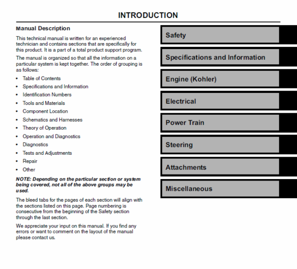 John Deere G100 and G110 Garden Tractors Service Manual TM-2020