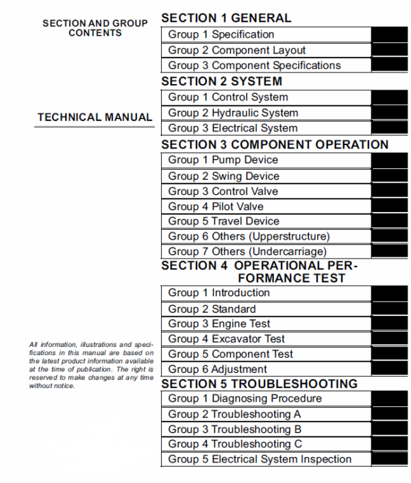 Hitachi Zaxis ZX27U-2, ZX30U-2, ZX35U-2 Excavator Service Manual