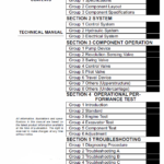 Hitachi ZX40U-3 and ZX50U-3 Excavator Service Manual