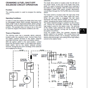 John Deere Sabre Lawn Tractors 1438 1542 1642 1646 Service Manual