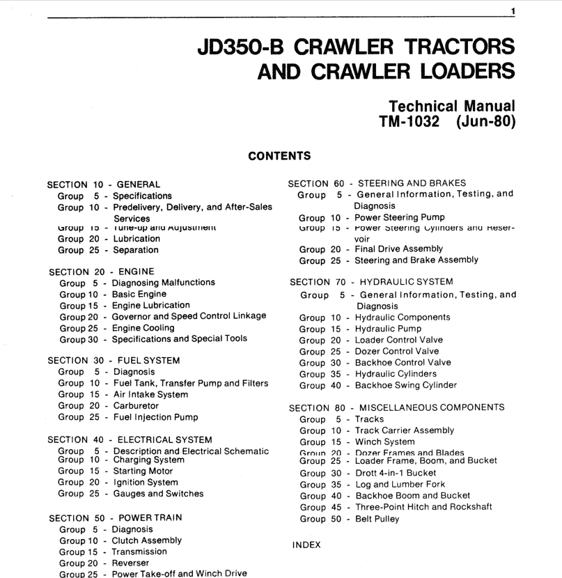 MAJOR LENKUNGSKUPPLUNGSSATZ Passt John Deere Passt JD 350 CRAWLER 350B