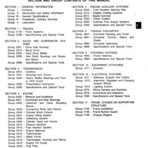 John Deere 550 Crawler Bulldozer Service Manual TM-1108