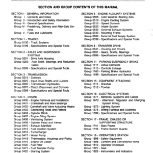 John Deere 750 Crawler Bulldozer Service Manual TM-1136