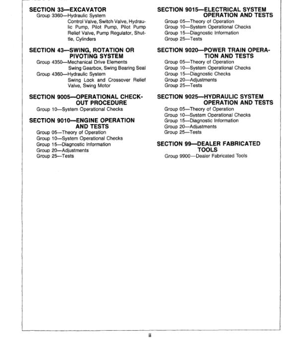 John Deere 70 Excavator Service Manual TM-1376