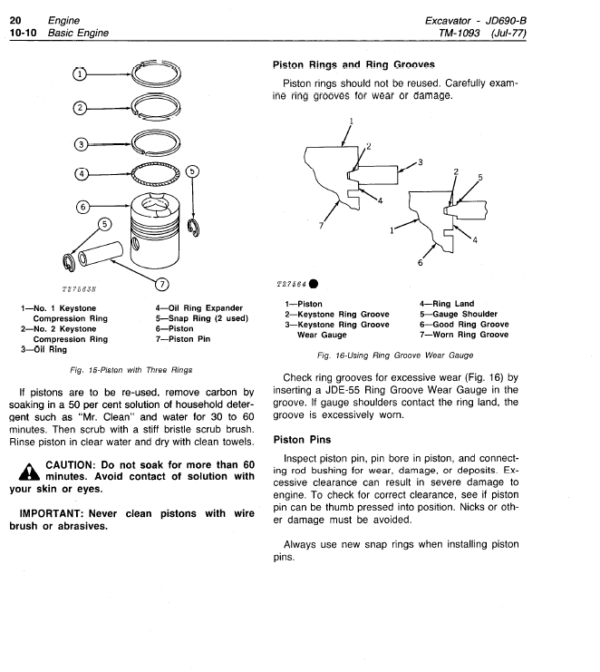 John Deere 690B Excavator Service Manual TM-1093